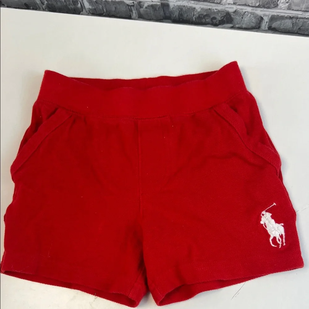 Baby‎ Boy's Ralph Lauren Polo Shorts with Logo